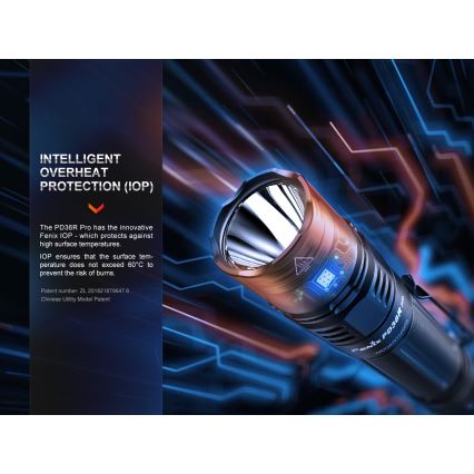 Fenix PD36RPRO - LED Tactische oplaadbare zaklamp LED/USB IP68 2800 lm 42 h 5000 mAh