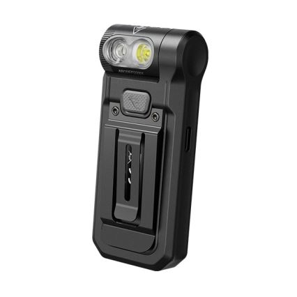 Fenix SW05RREDBLC - LED Dimbaar oplaadbaar zaklamp LED/USB IPX6 150 lm 49 h zwart
