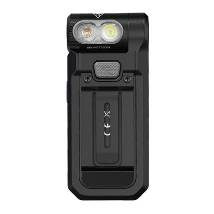 Fenix SW05RUVBLC - LED Dimbaar oplaadbaar zaklamp LED/USB IPX6 150 lm 49 h zwart
