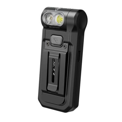Fenix SW05RUVBLC - LED Dimbaar oplaadbaar zaklamp LED/USB IPX6 150 lm 49 h zwart