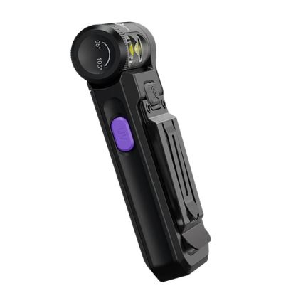Fenix SW05RUVBLC - LED Dimbaar oplaadbaar zaklamp LED/USB IPX6 150 lm 49 h zwart
