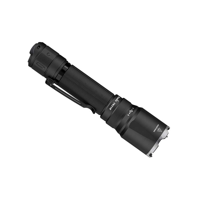 Fenix TK21RBLK - LED dimbare oplaadbare zaklamp LED/USB 6000 mAh IP68 3600 lm 72,5 h zwart