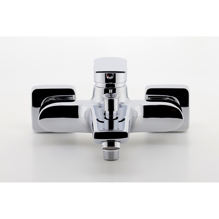 FERRO - Badkraan ALGEO SQUARE in glanzend chroom