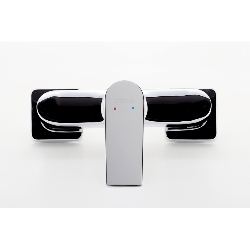 FERRO - Douchekraan ALGEO SQUARE glanzend chroom