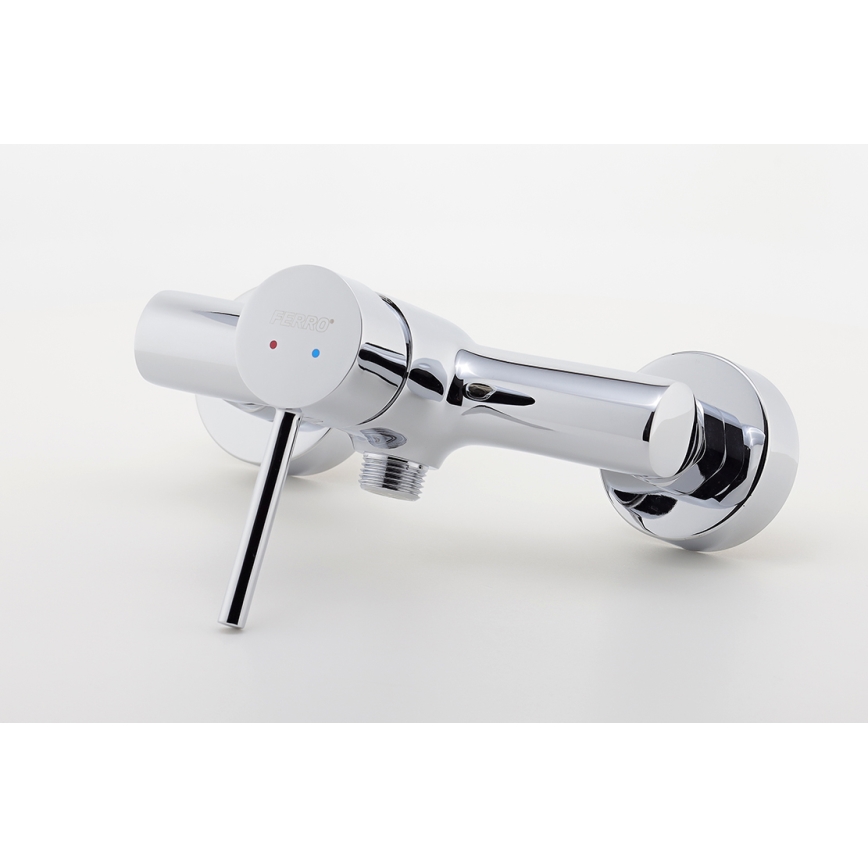 FERRO - Douchekraan FIESTA glanzend chroom