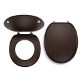 FERRO - Toiletbril MDF/wenge