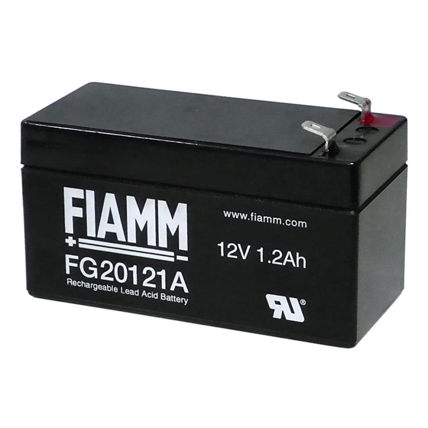 Fiamm FG20121A - Lood-zuur accu 12V/1,2Ah/connector 4,7mm