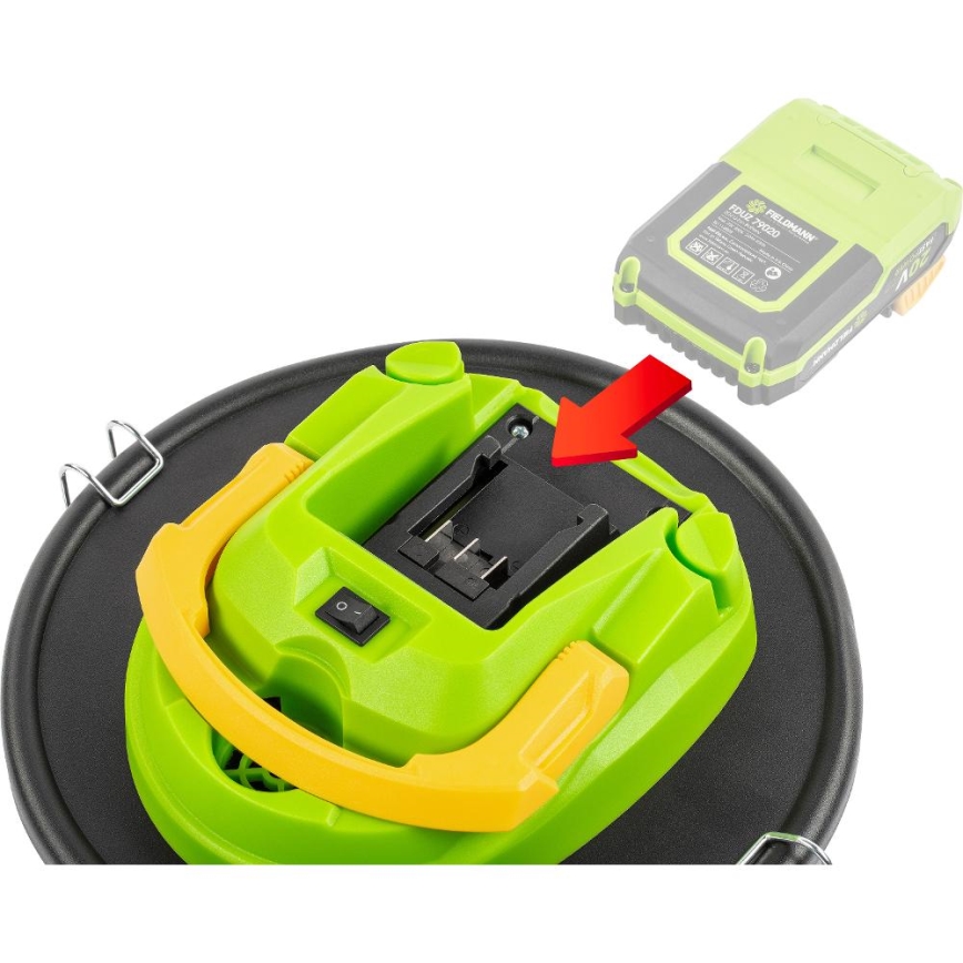 Fieldmann - Accu-as voor as 150W/20V