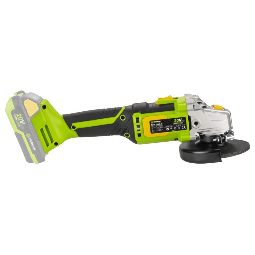 Fieldmann - Accu-haakse slijper 20V