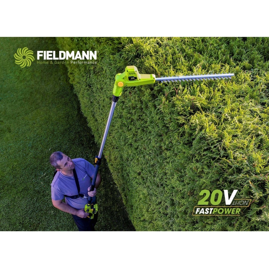 Fieldmann - Accu telescopische heggenschaar 20V