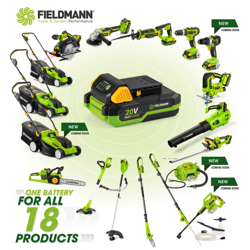 Fieldmann - Accu telescopische snoeischaar 20V