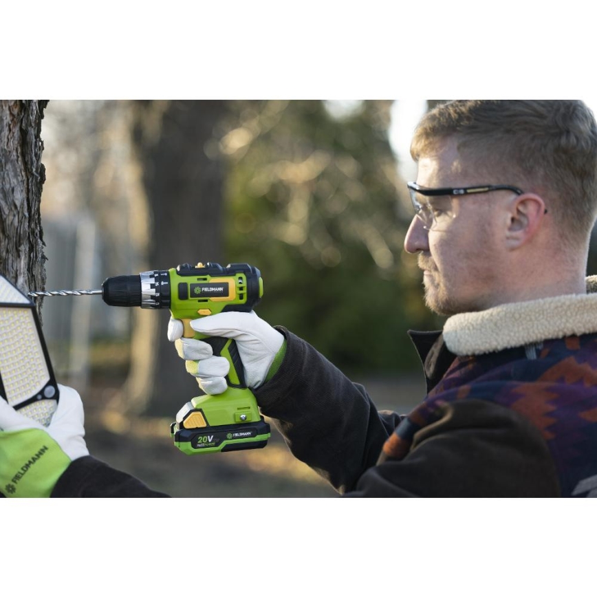 Fieldmann - Accuboormachine met klopfunctie 20V
