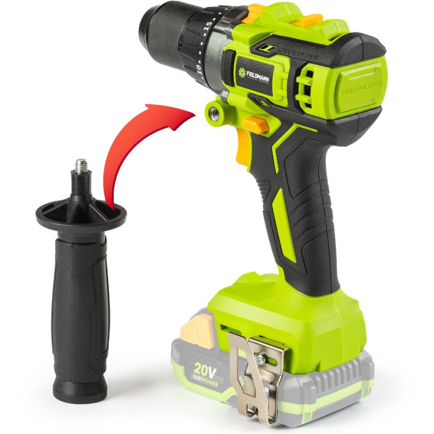 Fieldmann - Accuboormachine met klopfunctie 20V