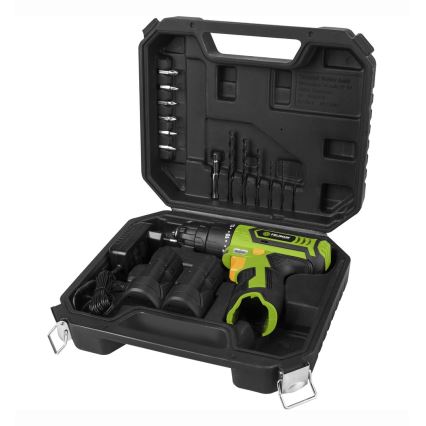 Fieldmann - Accuboormachine met accessoires 12V 1300 mAh