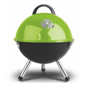 Fieldmann - Houtskool tafelgrill groen/zwart