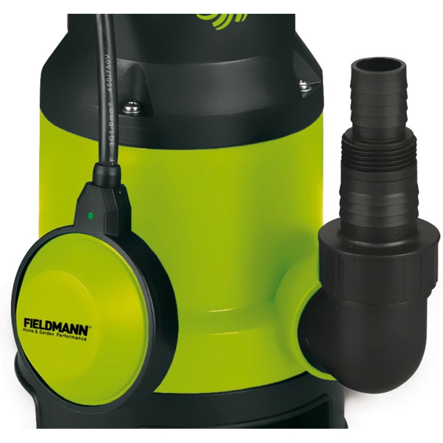 Fieldmann - Onderwaterpomp voor modder 750W/230V