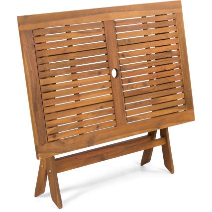 Fieldmann - Opvouwbare tuintafel 120x70 cm acacia