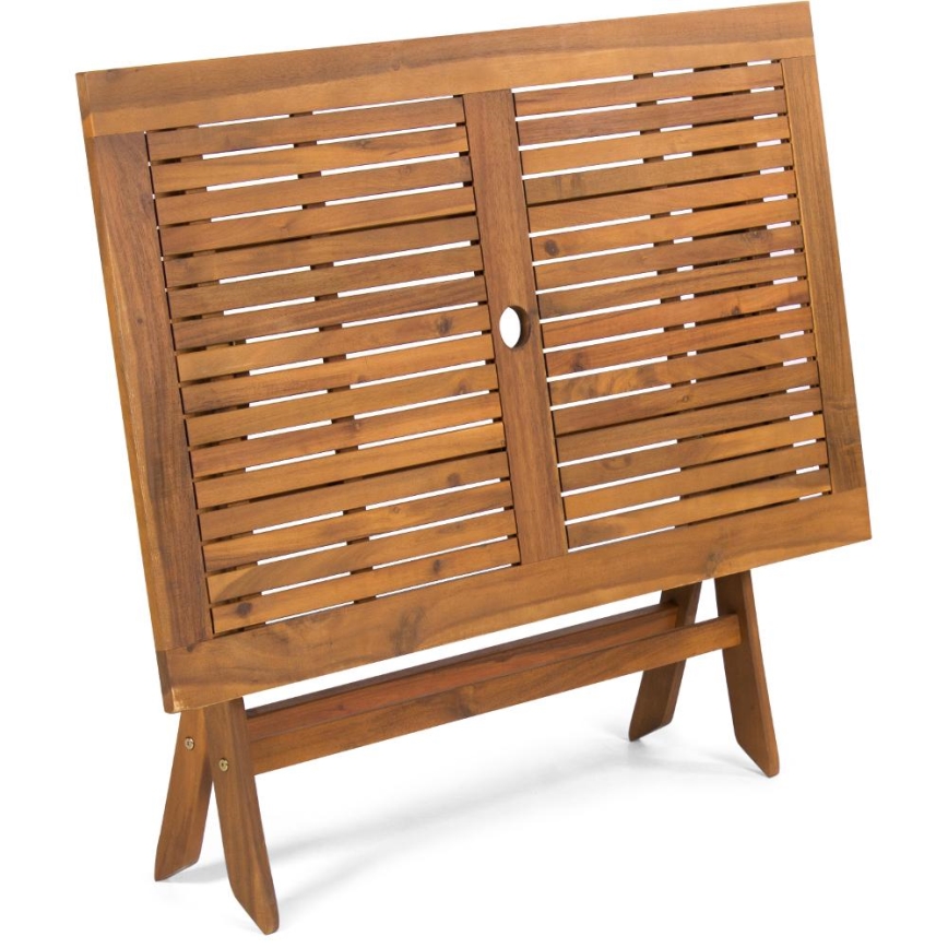 Fieldmann - Opvouwbare tuintafel 120x70 cm acacia