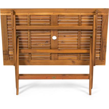 Fieldmann - Opvouwbare tuintafel 120x70 cm acacia