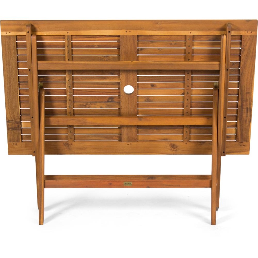 Fieldmann - Opvouwbare tuintafel 120x70 cm acacia