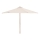 Fieldmann - Parasol diameter 3 m crème/acacia