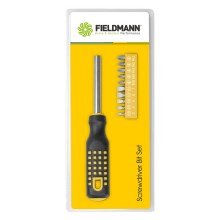 Fieldmann - Schroevendraaier + bits 11 stuks