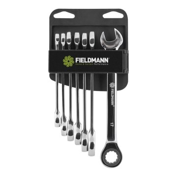 Fieldmann - Set steeksleutels met ratel 7 stuks