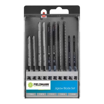 Fieldmann - Set zaagbladen 10 stuks