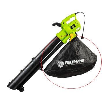 Fieldmann - Vervangende opvangzak voor elektrische tuinstofzuiger en bladblazer