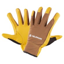 Fieldmann - Werk Handschoenen geel/bruin