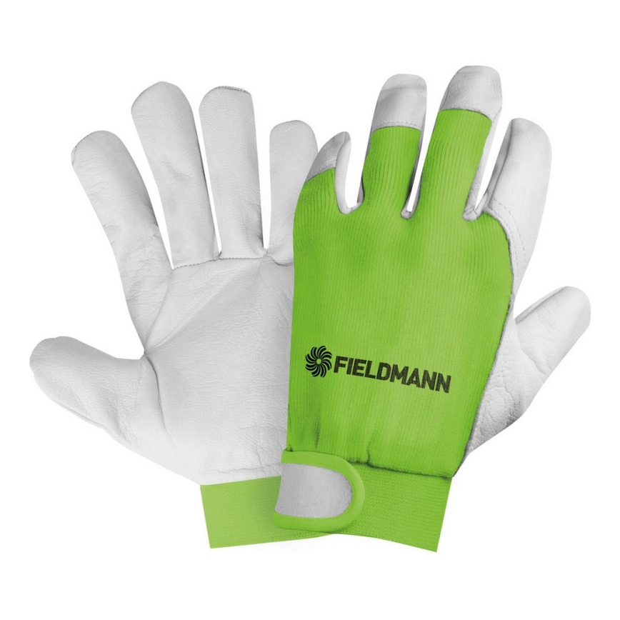 Fieldmann - Werk Handschoenen groen/wit