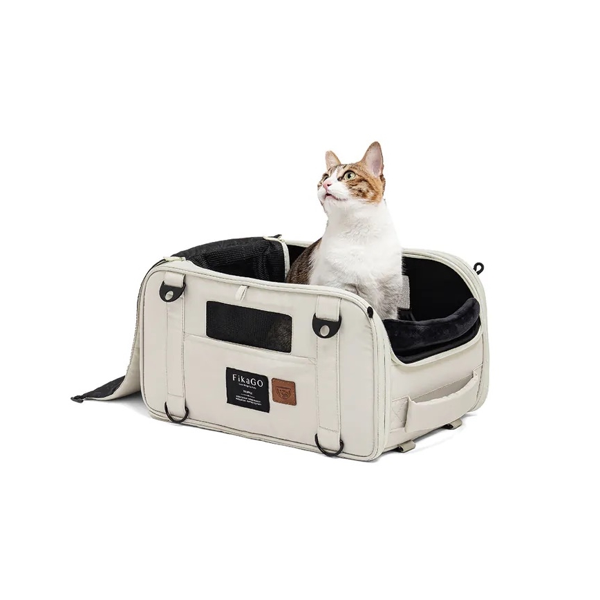 Fikago - Reisdraagtas voor honden en katten TRUFFLE Artic Bloem