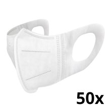 Filtratie 3D mondmasker KN90 NR D 50st