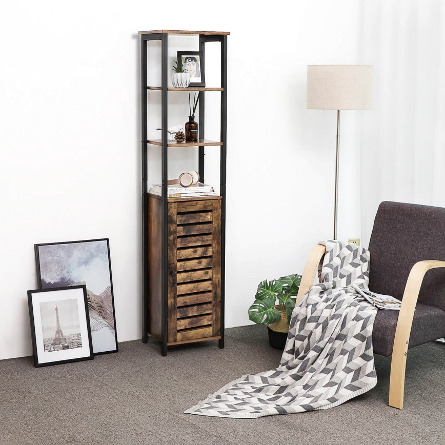 FIRA kast bruin/zwart