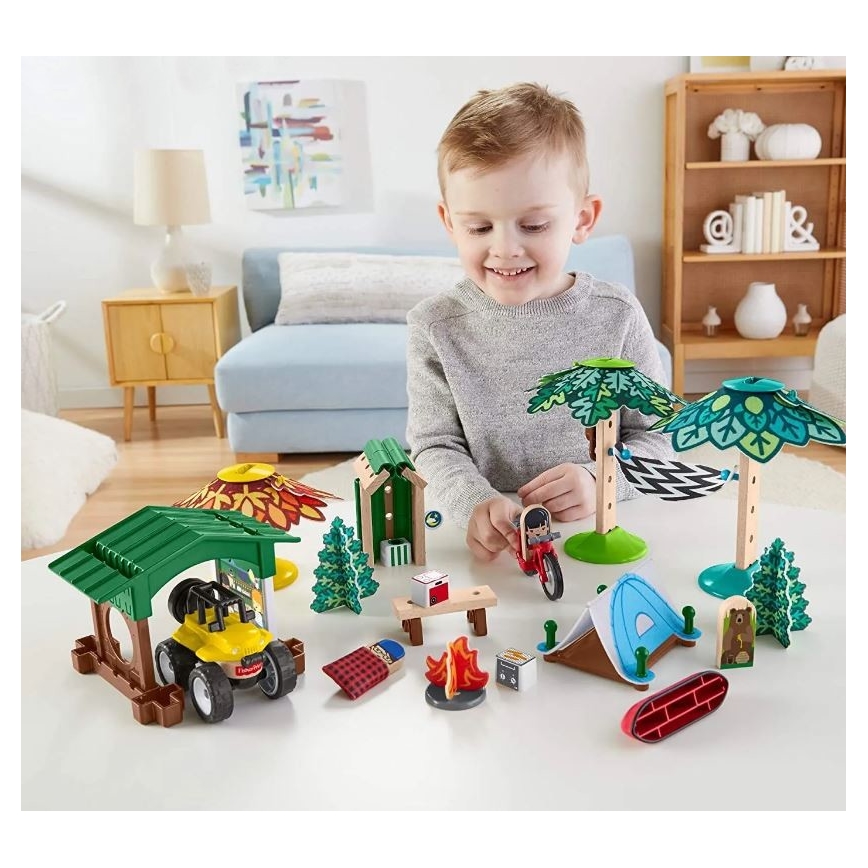 Fisher-Price - Bouwpakket voor Kinderen Wonder Makers Camping
