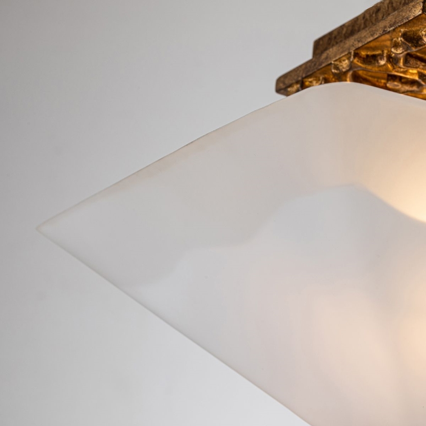 Flambeau STAR-F-S-DG - Plafondlamp STAR 2x E27/40W/230V koperen