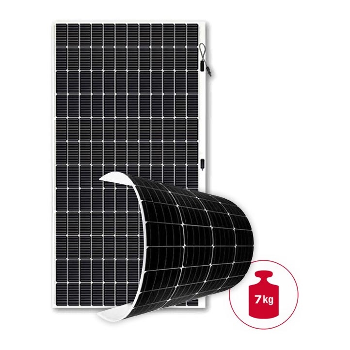 Flexibel fotovoltaïsch zonnepaneel SUNMAN 430Wp IP68 Half Cut