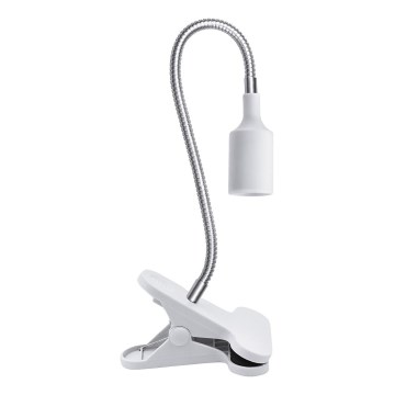 Flexibel tafellamp met clip voor het kweken van planten PLANTY 1xE27/30W/230V wit