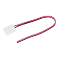 Flexibele enkelzijdige connector voor 2-polige LED-strips 10 mm