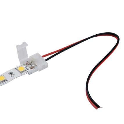 Flexibele enkelzijdige connector voor 2-polige LED-strips 10 mm