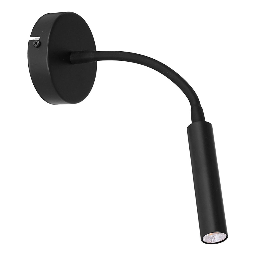 Flexibele lamp ARDEN 1xG9/8W/230V zwart