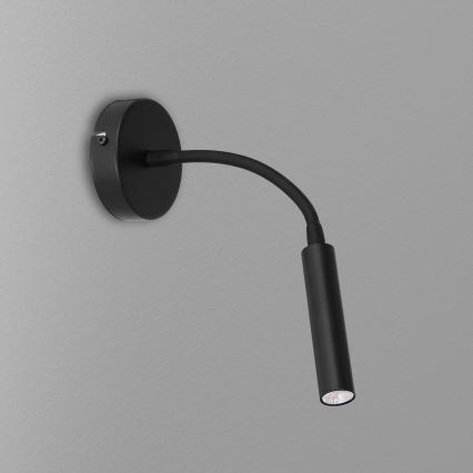 Flexibele lamp ARDEN 1xG9/8W/230V zwart