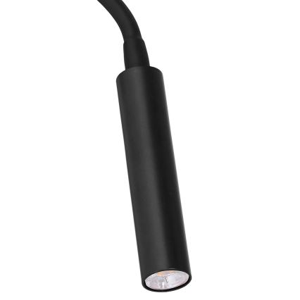 Flexibele lamp ARDEN 1xG9/8W/230V zwart
