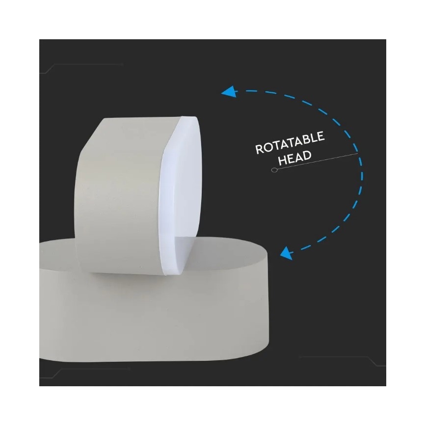 Flexibele LED Wandlamp voor Buiten LED/5W/230V IP65