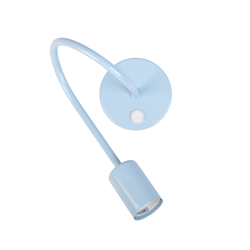 Flexibele muurlamp OXFORD 1xE27/15W/230V blauw