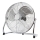 Floor fan, 45 cm, 3 speeds, glanzend chrome, 140W