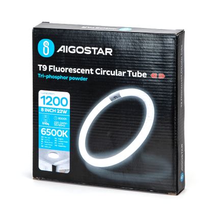 Fluorescentiebuis T9 G10Q/22W/230V 6500K - Aigostar