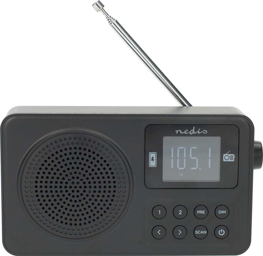 FM-radio 2W/5V 1900 mAh