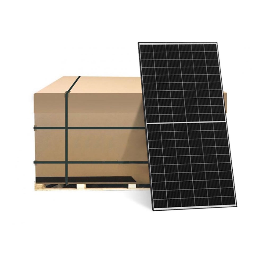 Fotovoltaïsch zonnepaneel JA SOLAR 380Wp zwart frame IP68 Half Cut - pallet 31 stuks