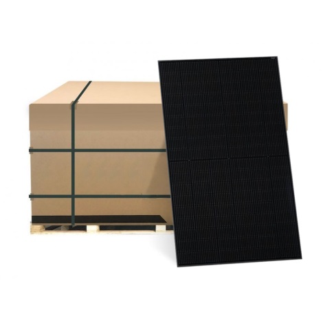 Fotovoltaïsch zonnepaneel JA SOLAR 390Wp volledig zwart IP68 Half Cut -pallet 36 st